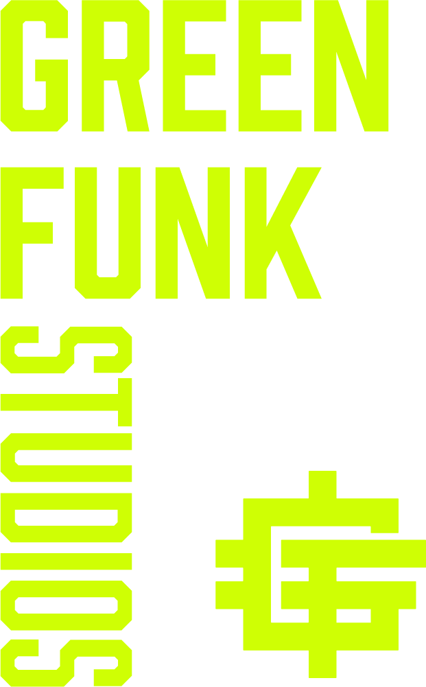 Green Funk Studios - Stacked Logo
